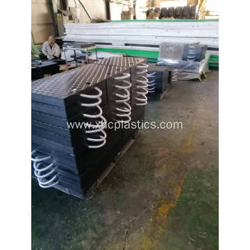 Outrigger pads for boom truck